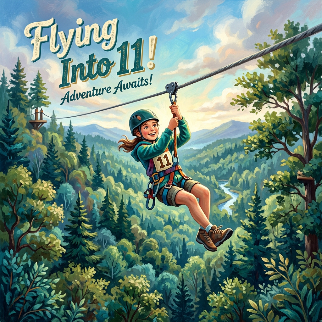 11th Birthday Zip Line Adventure preview