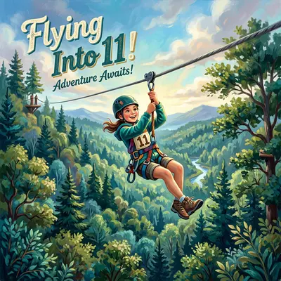 11th Birthday Zip Line Adventure preview