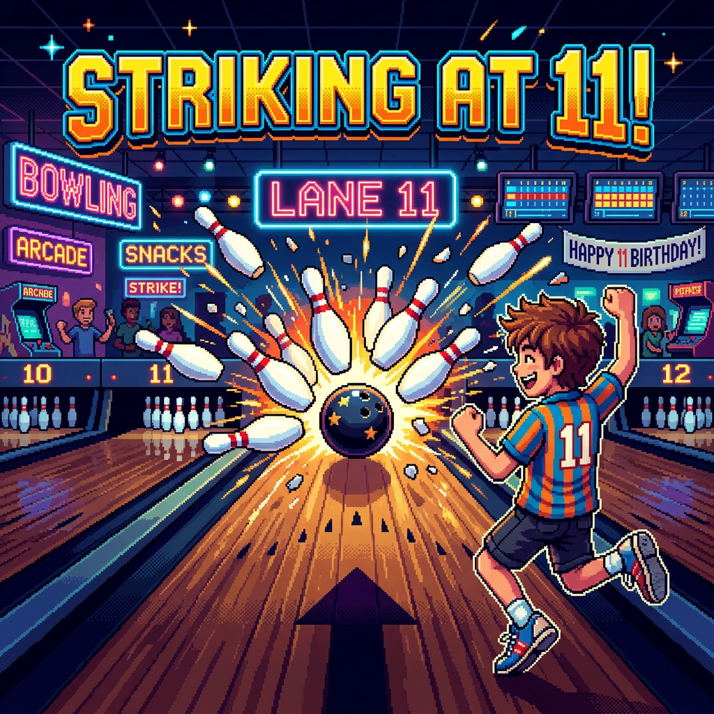 11th Birthday Bowling Lanes preview