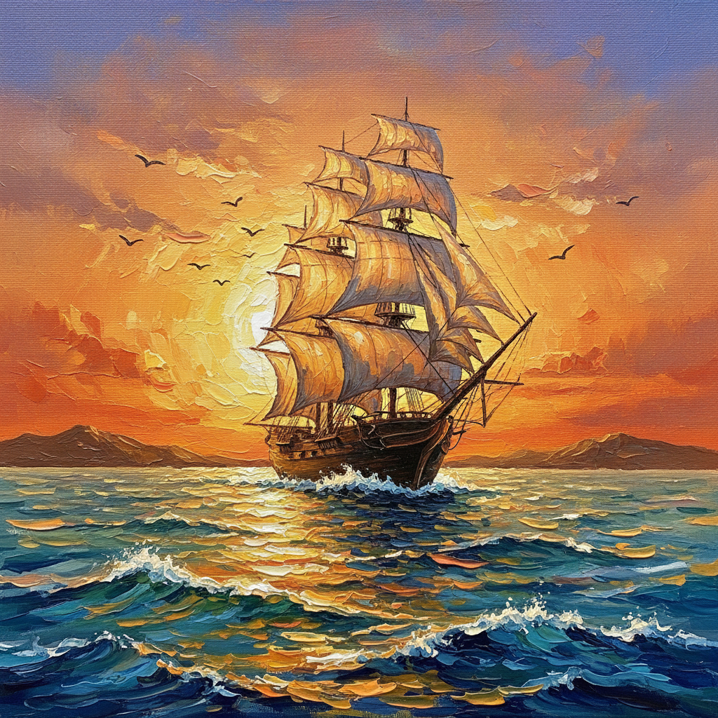 Ship Setting Sail preview