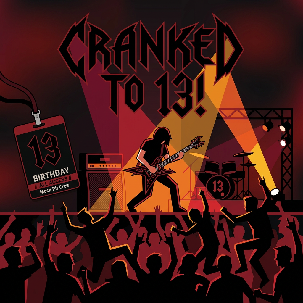 13th Birthday Rock Concert Boy preview