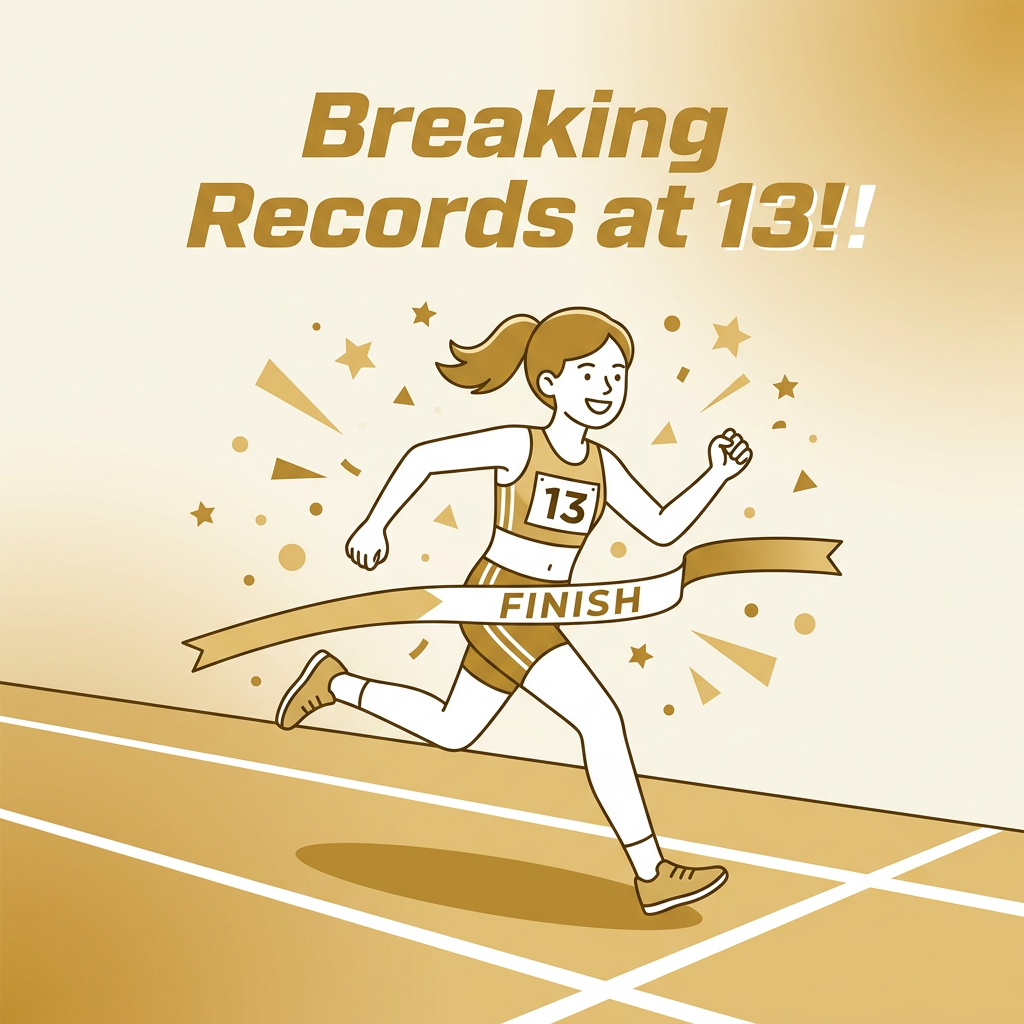 13th Birthday Track Star Girl preview