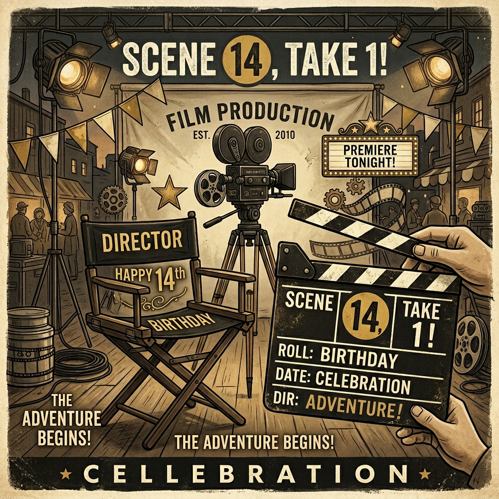 14th Birthday Film Director Boy preview