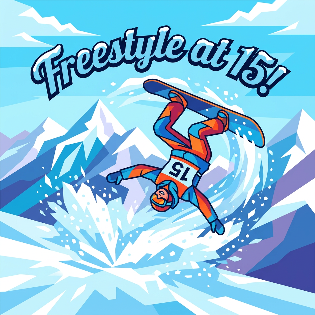 15th Birthday Snowboard Freestyle Boy preview