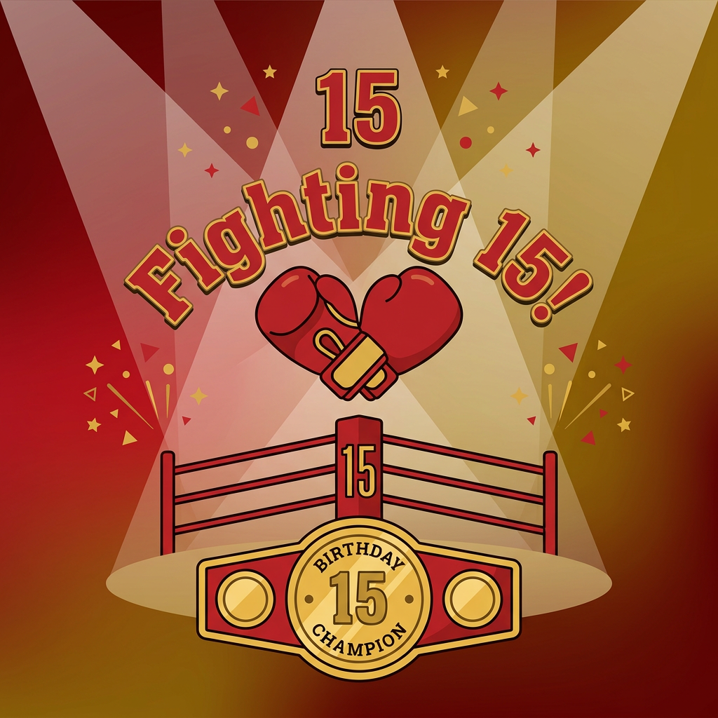 15th Birthday Boxing Boy preview