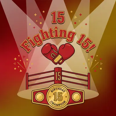 15th Birthday Boxing Boy preview