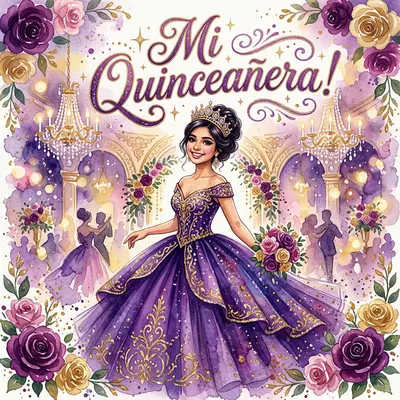 15th Birthday Quince Tiara Girl preview