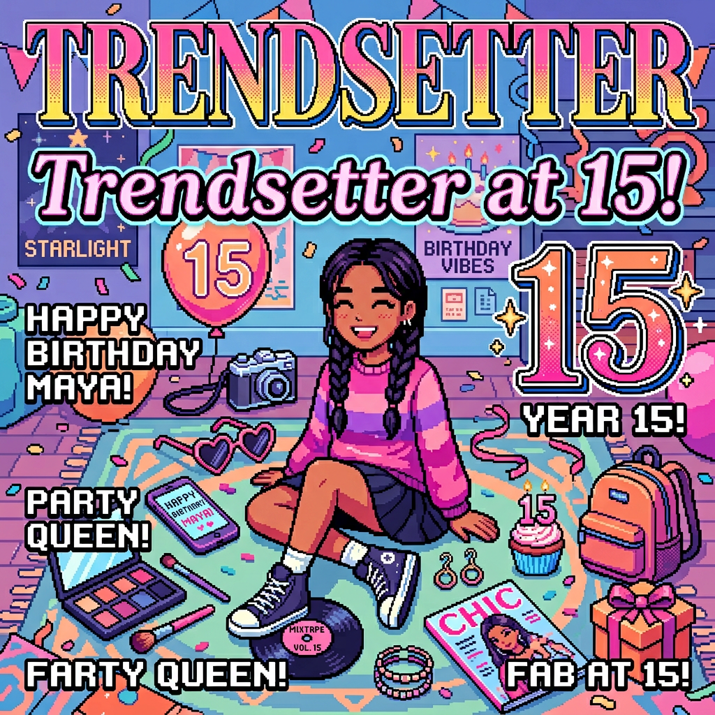 15th Birthday Fashion Trendsetter Girl preview