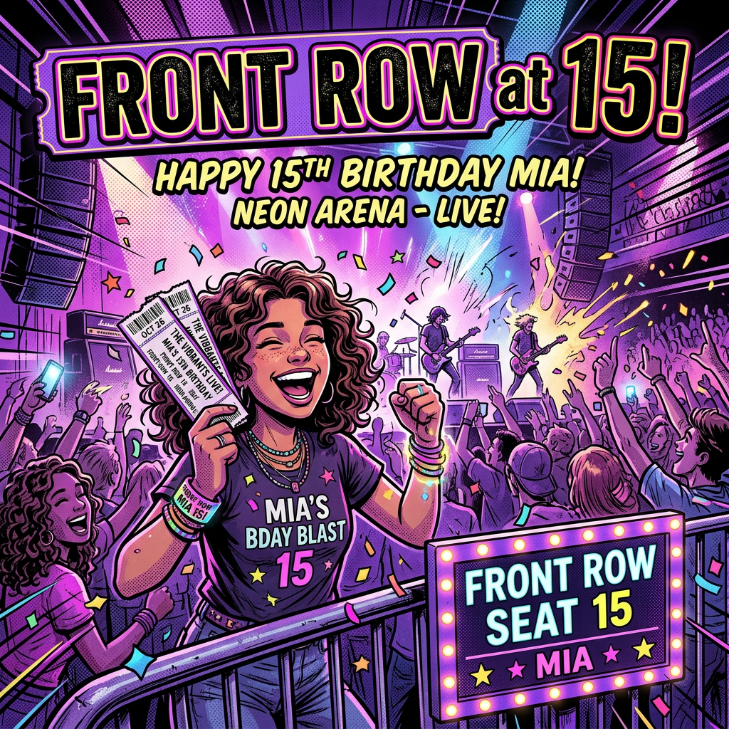 15th Birthday Concert Tickets preview