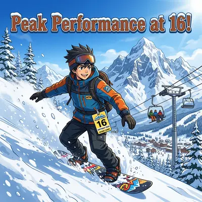 16th Birthday Snowboard Resort Boy preview