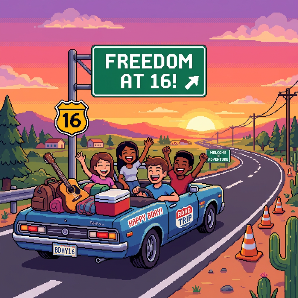 16th Birthday Road Trip Boy preview