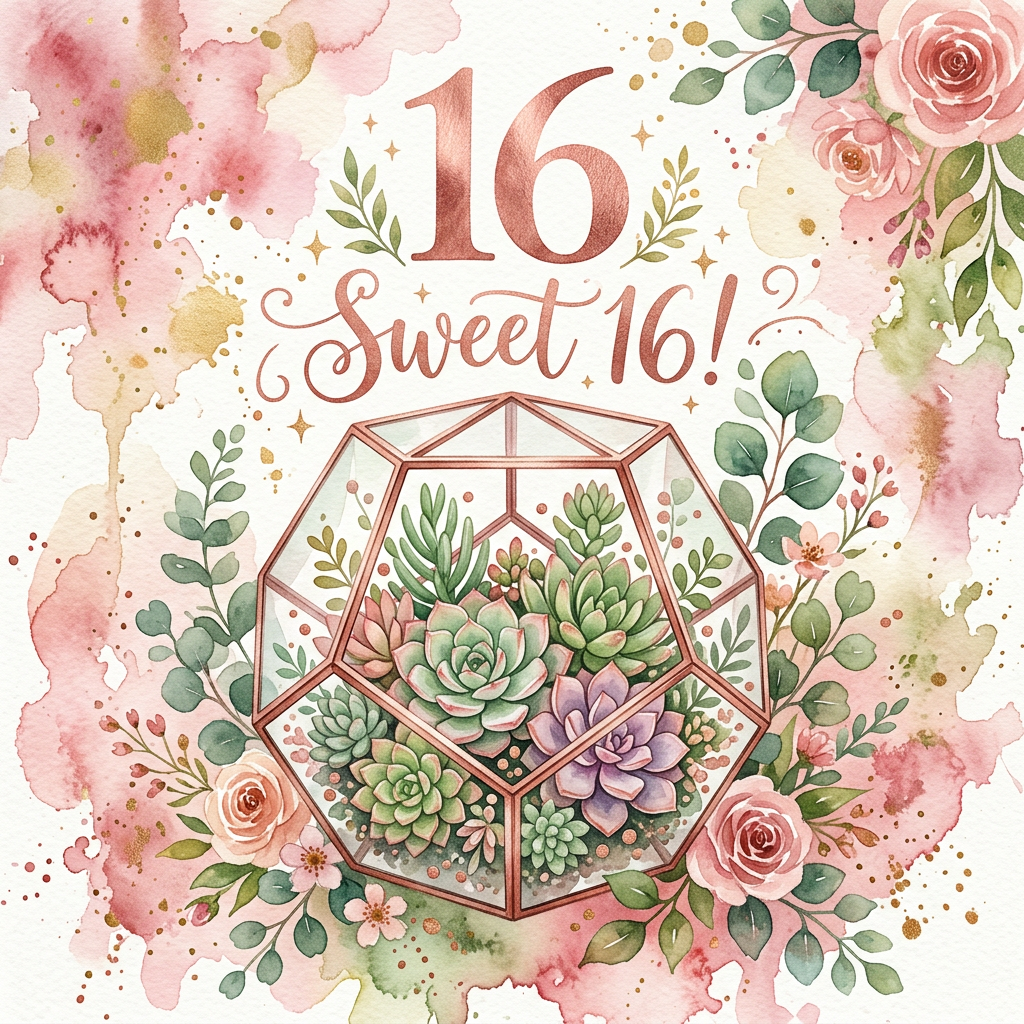 16th Birthday Sweet 16 Rose Gold preview