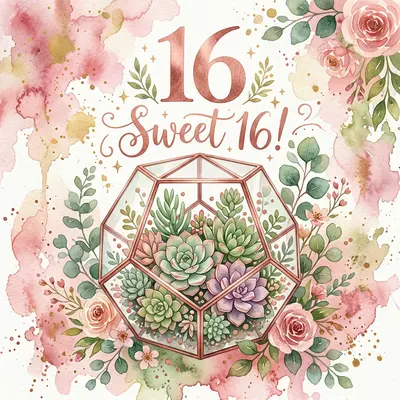 16th Birthday Sweet 16 Rose Gold preview