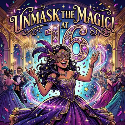 16th Birthday Sweet 16 Masquerade preview