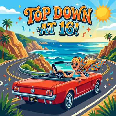 16th Birthday Convertible Girl preview