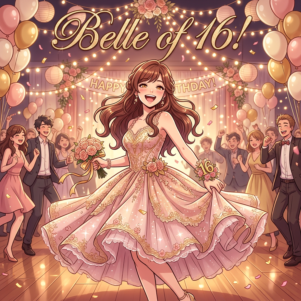 16th Birthday Dance Prom Girl preview