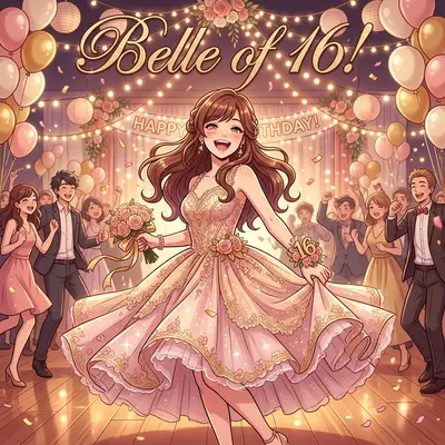 16th Birthday Dance Prom Girl preview