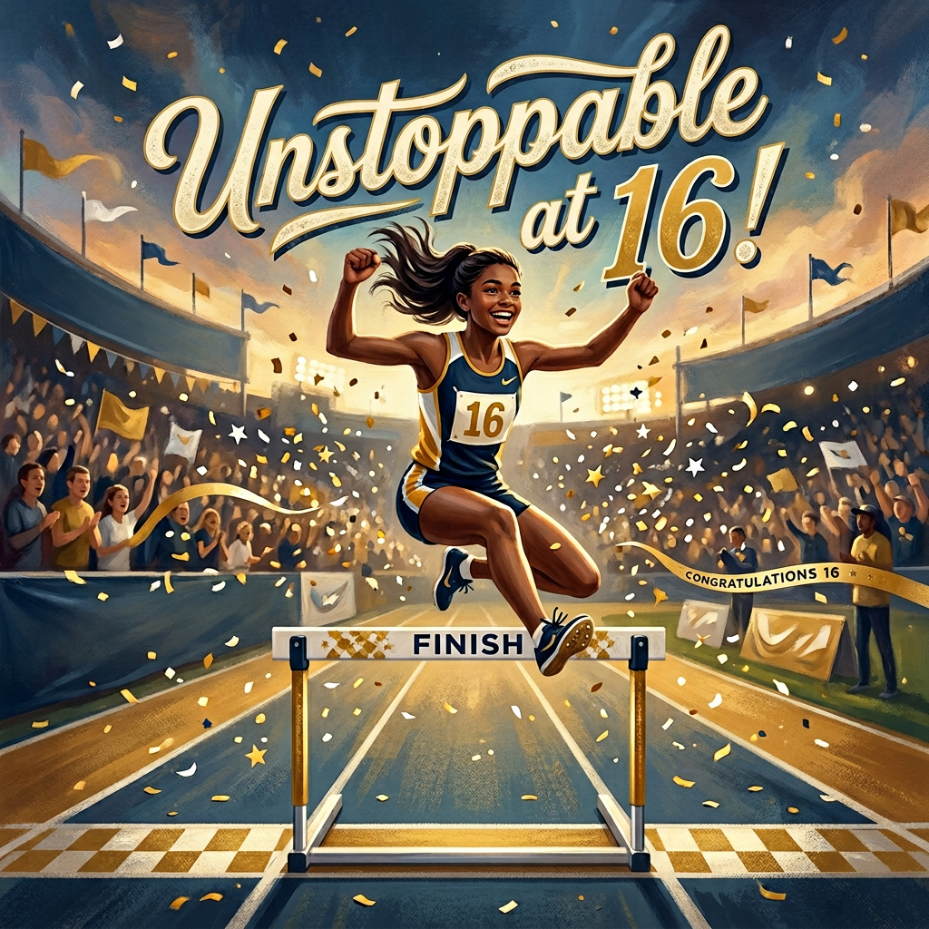 16th Birthday Track Star Girl preview