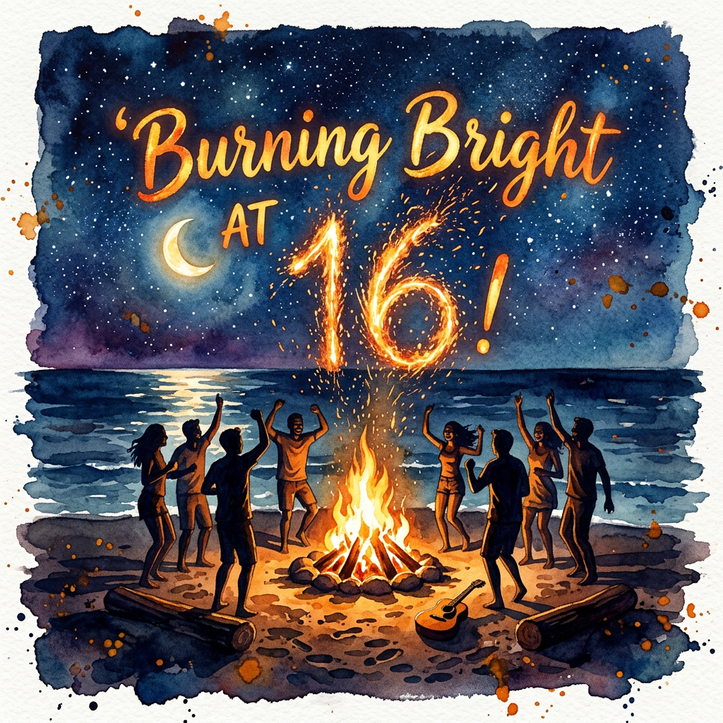 16th Birthday Bonfire Beach Party preview