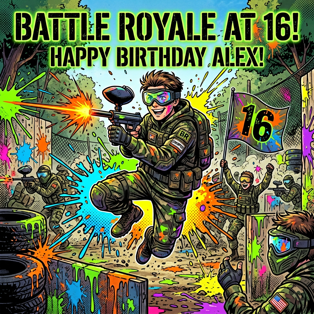 16th Birthday Paintball Championship preview