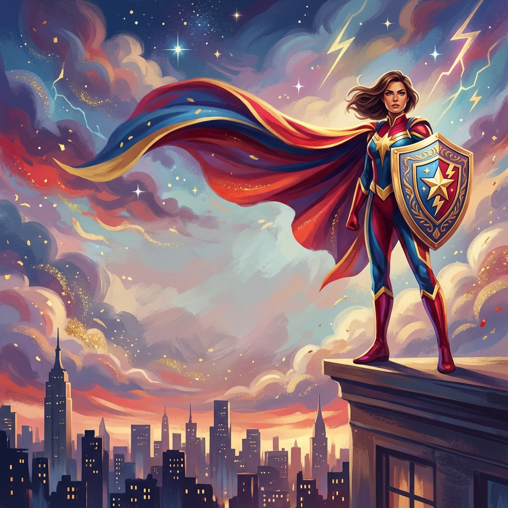 Caped Crusader Birthday preview