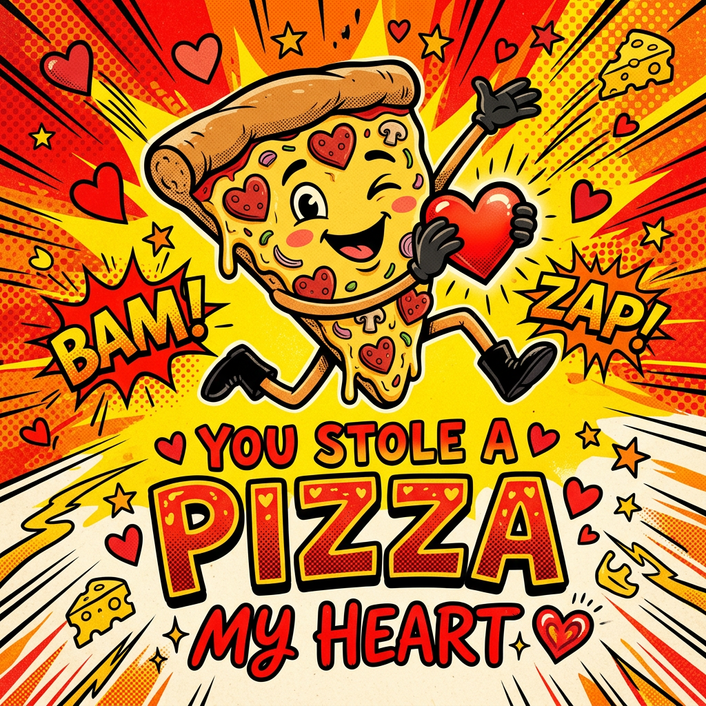 Pizza My Heart Valentine preview
