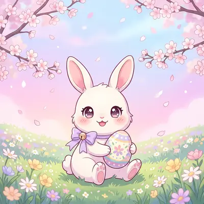 Anime Easter Bunny preview