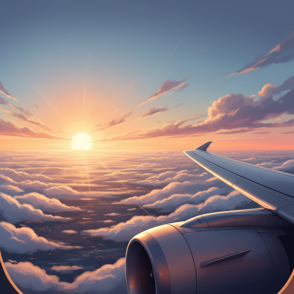 Airplane Window View preview