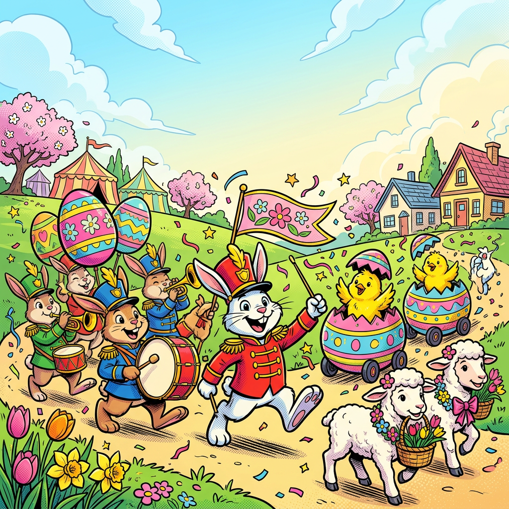 Comic Easter Parade preview