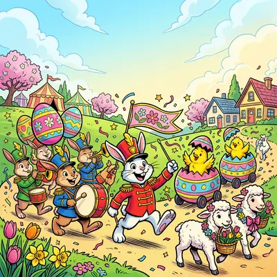 Comic Easter Parade preview