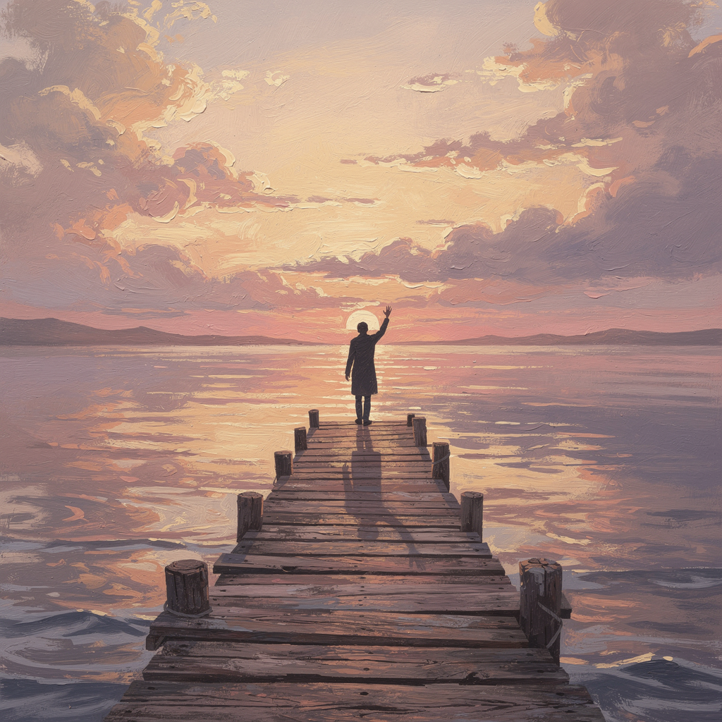 Sunset Pier Goodbye preview