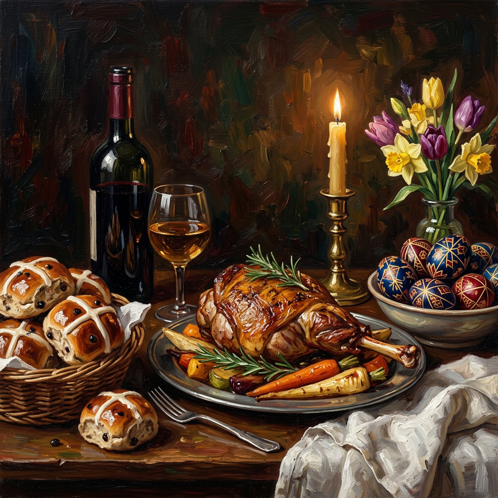 Oil Painting Easter Table preview