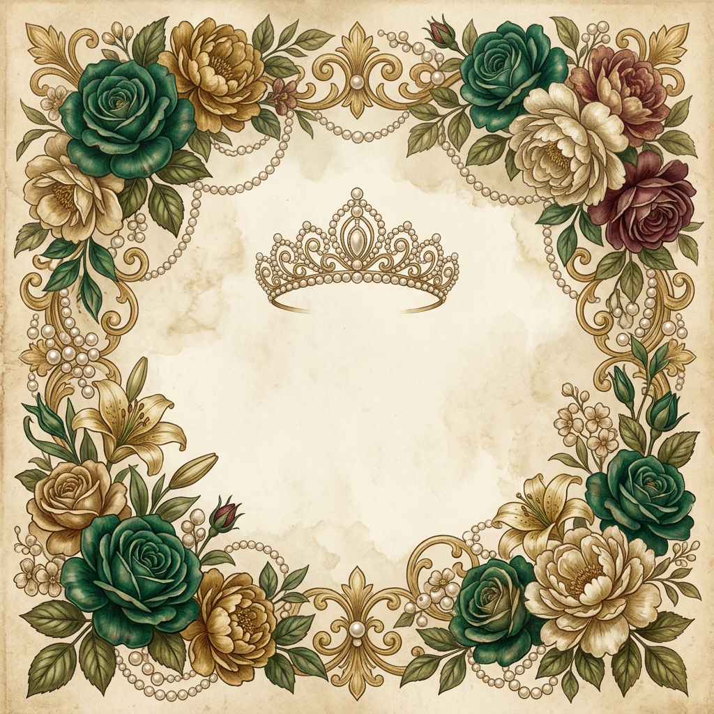 Quinceañera Emerald Elegance Card preview