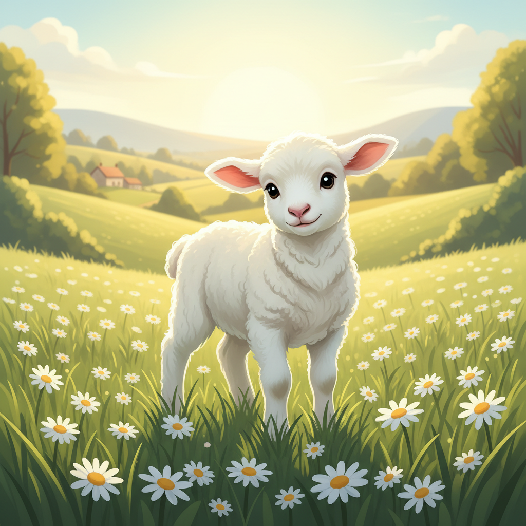 Spring Lamb Meadow preview