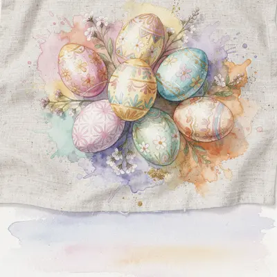 Watercolor Egg Collection preview