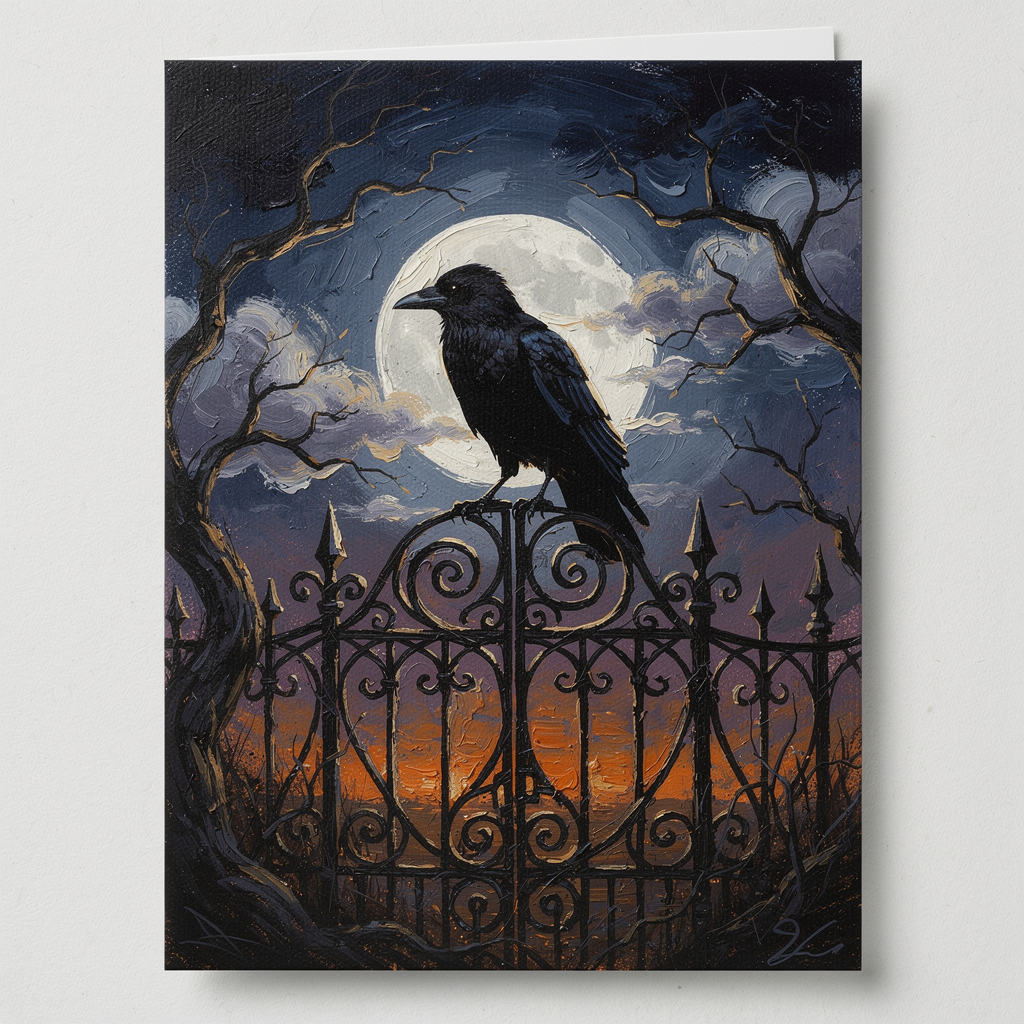 Gothic Raven Perch preview