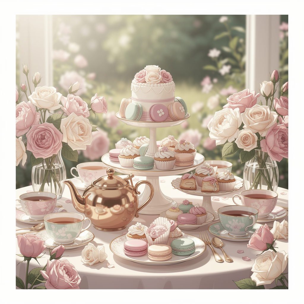 Garden Tea Party Bridal preview