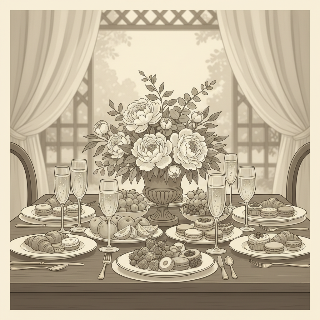 Champagne Brunch Bridal preview