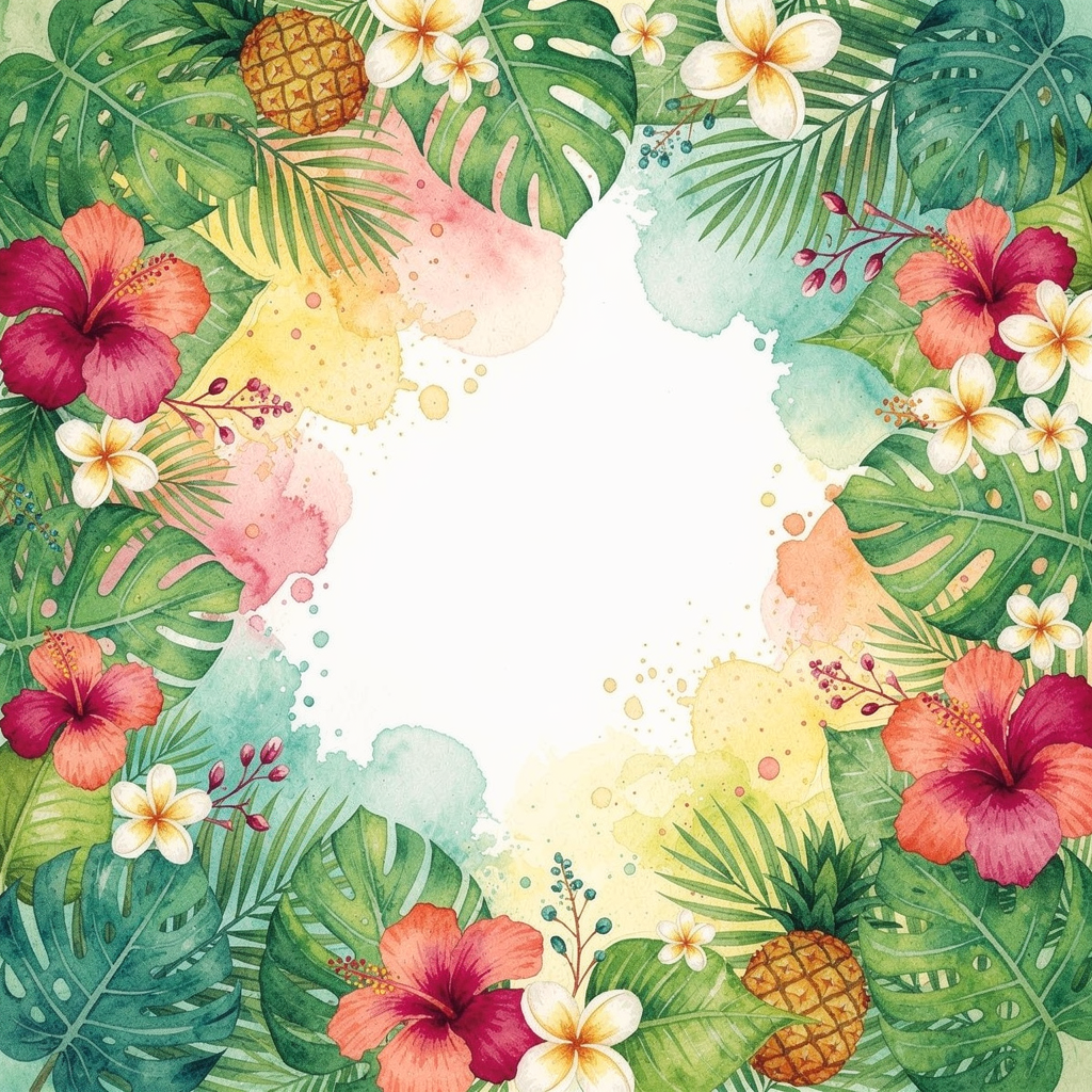 Tropical Bridal Luau preview
