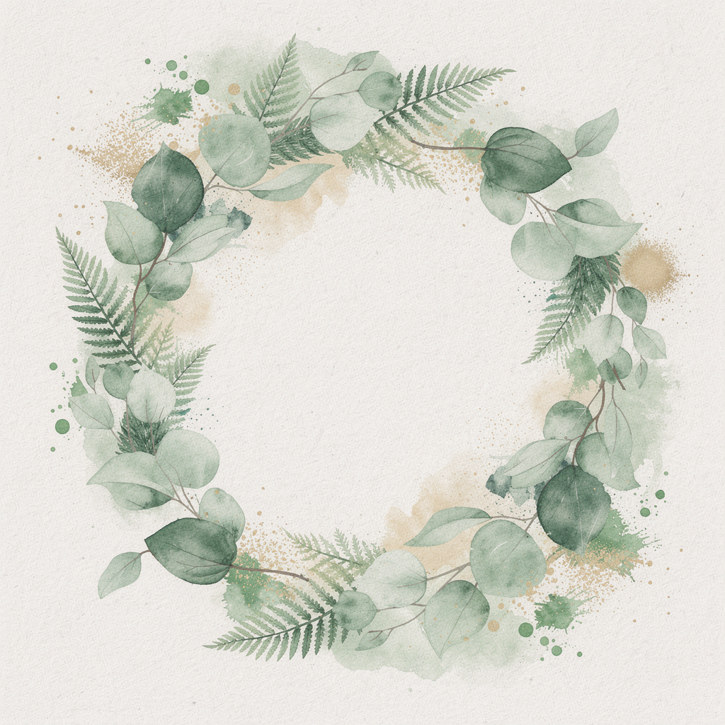Greenery Wreath Bridal preview