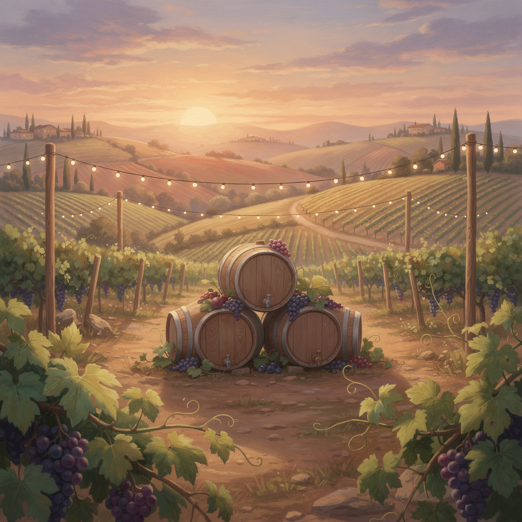 Vineyard Engagement Fête preview