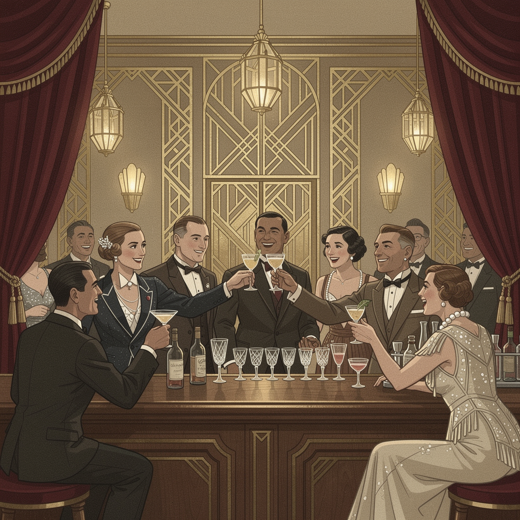 Art Deco Speakeasy preview