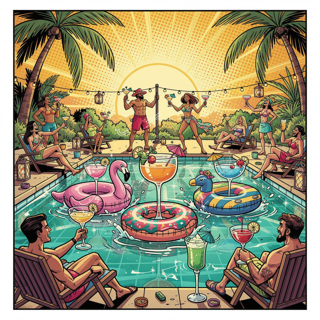 Poolside Happy Hour preview