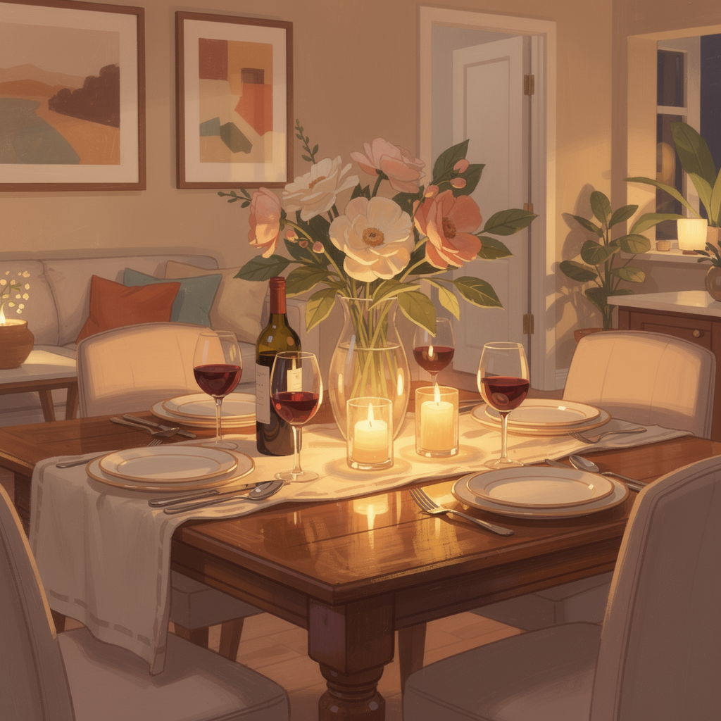 Candlelit New Home Dinner preview