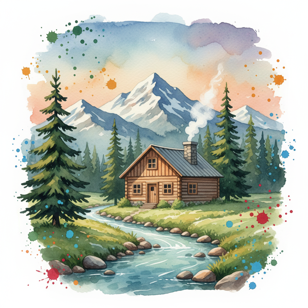 Cabin in the Mountains preview