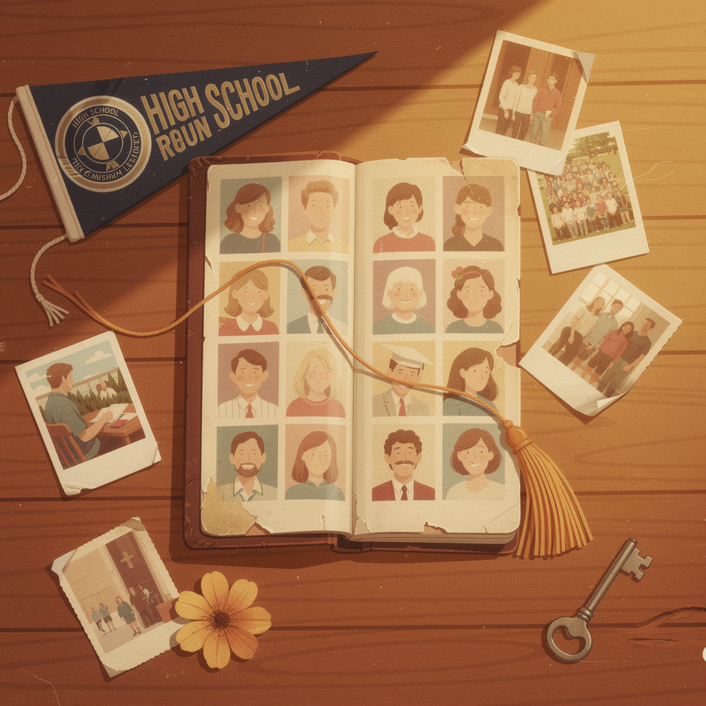 Class Reunion Yearbook preview