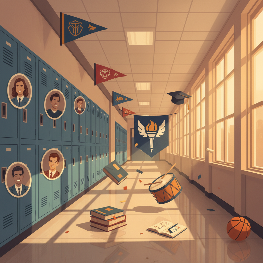 School Hallway Memories preview