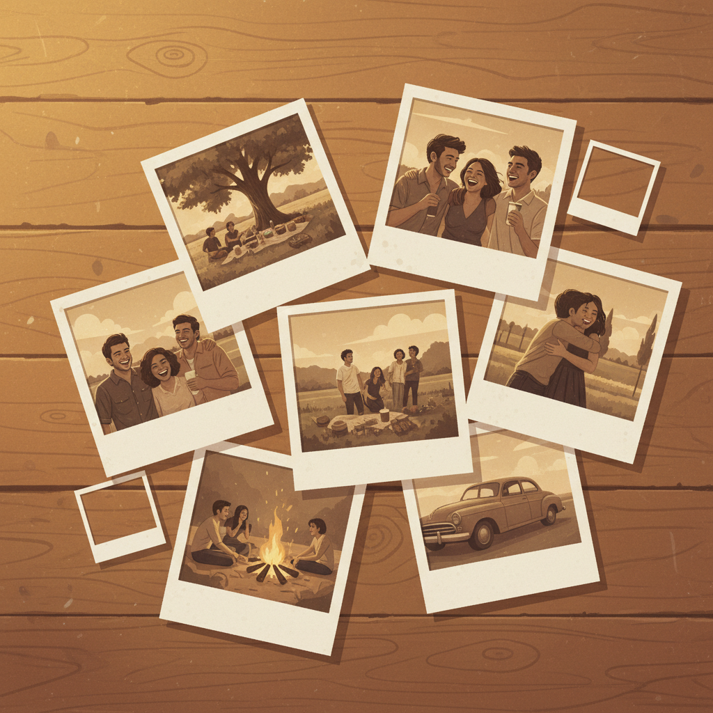 Vintage Photo Collage preview