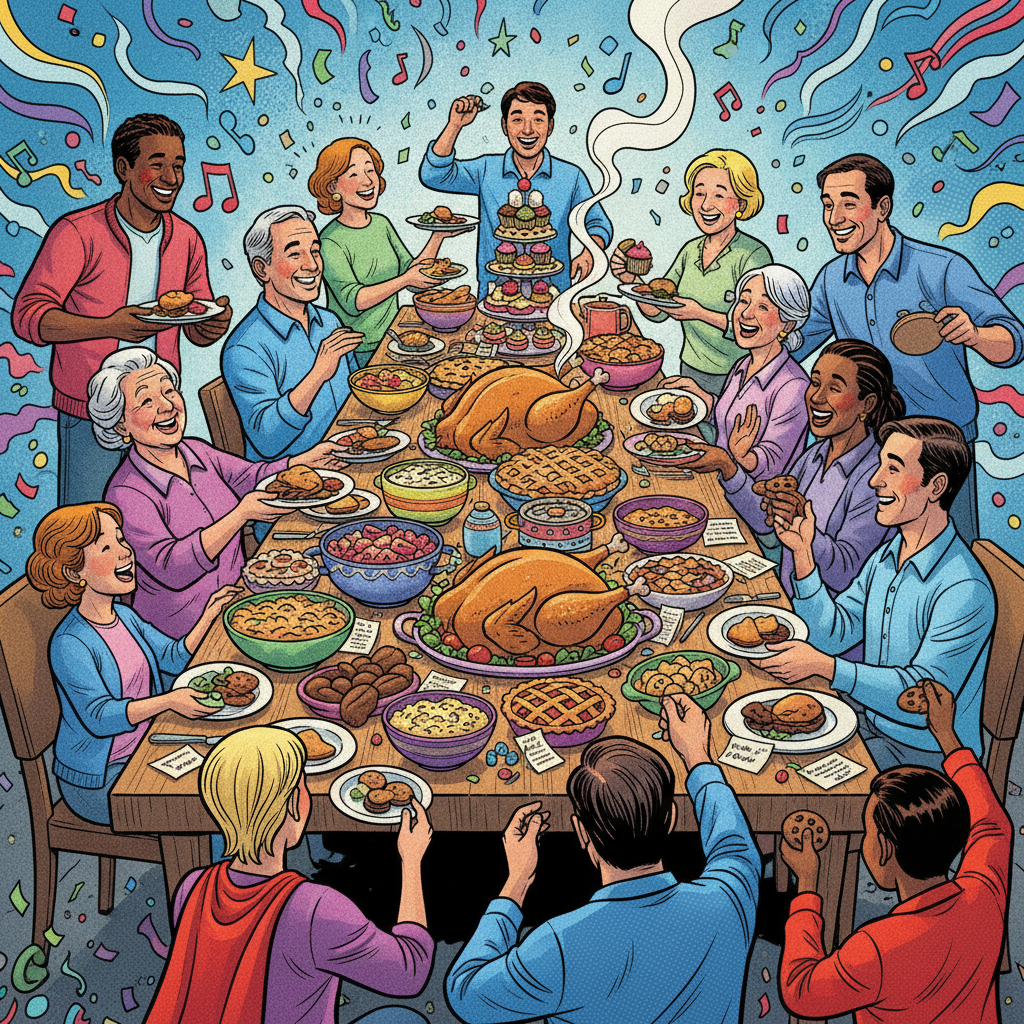 Potluck Reunion Feast preview