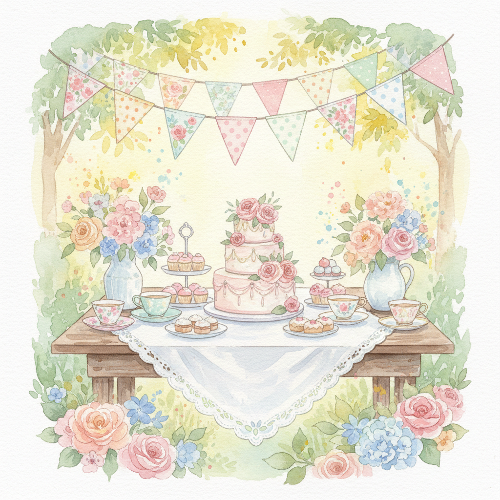 Garden Tea Birthday preview